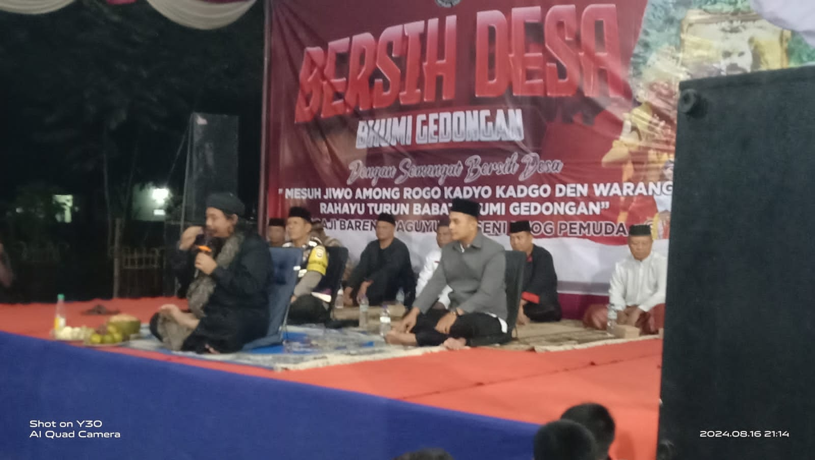 RANGKAIAN KEGIATAN BERSIH DESA DI BUMI GEDONGAN KELURAHAN MANGUHARJO