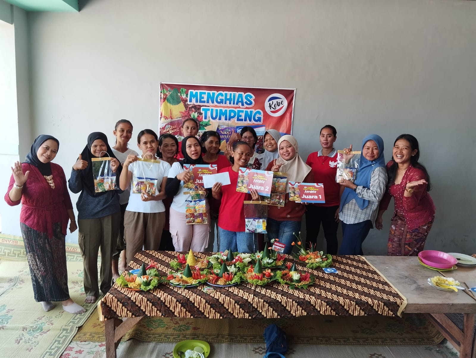 LOMBA TUMPENG DALAM RANGKA HUT RI KE 79 TAHUN 2024 RW 03 KELURAHAN MANGUHARJO