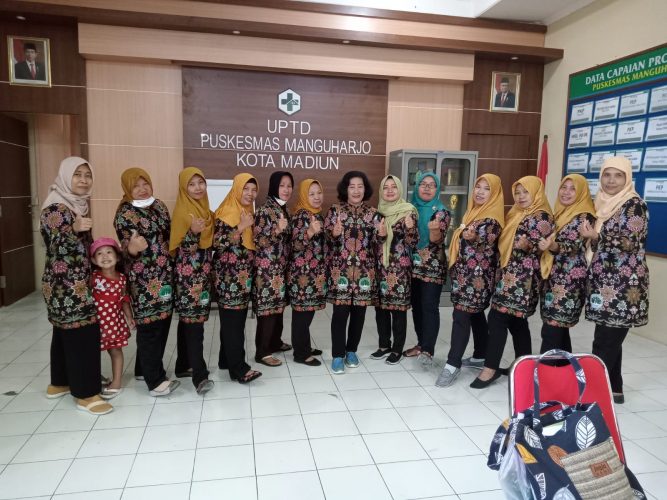 Pembinaan Pokja Kelurahan sehat Kelurahan Manguharjo di Puskesmas Manguharjo