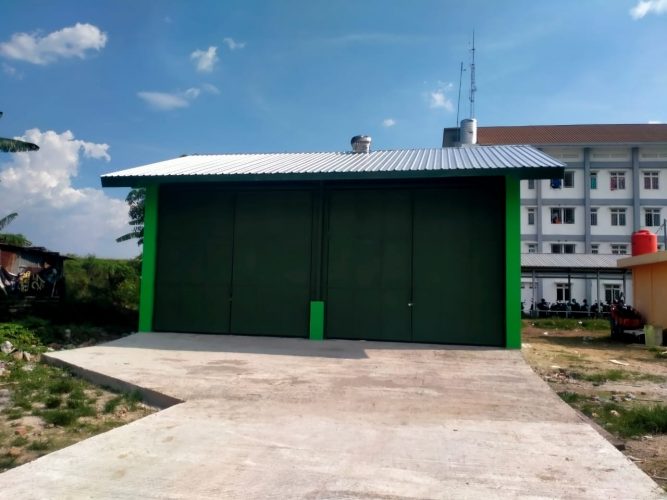 Pembangunan TPS Hayam Wuruk Kelurahan Manguharjo