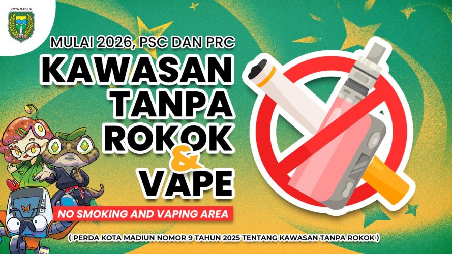 PSC Dan PRC Resmi Menjadi Kawasan Wisata Tanpa Rokok dan Vape